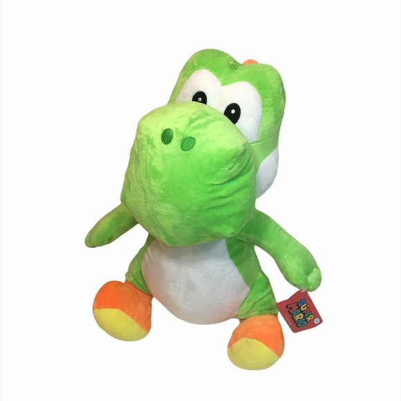 NEW Green Yoshi Plush RARE 20
